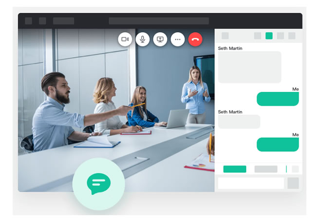 Yealink meeting cloud chat